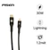 Cáp sạc nhanh tự ngắt Pisen Pro - Fox Intelligent Poweroff USB-C to Lightning 30W 1.2M