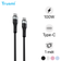 Cáp Trusmi USB-C to USB-C silicone PD 100W dài 1m - Cũ