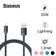 Cáp Baseus Crystal Shine USB-A to Lightning 1.2M