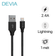 Cáp Devia Gracious Series USB-A to Lightning dài 1m