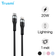 Cáp Trusmi USB-C to Lightning silicone PD 20W dài 1m - Cũ