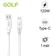 Cáp Golf USB-A to Type-C sạc nhanh 120W GC-98T 1 mét