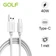 Cáp Golf USB-A to Type-C sạc nhanh 5A 40W 1 mét