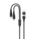 Cáp Trusmi 2 in 1 USB-A to USB-C, Lightning 100W - Cũ-Đen