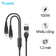 Cáp Trusmi 2 in 1 USB-A to USB-C, Lightning 100W - Cũ