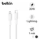 Cáp Belkin USB-C to Lightning 30W CBL dài 1m vỏ dù
