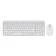 Combo bàn phím + chuột không dây Logitech MK250-Trắng