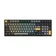 Bàn phím cơ AKKO không dây 3098B Plus Black Gold Cream Yellow Pro Switch - Cũ-Đen/Vàng