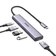 Hub chuyển đổi Ugreen USB-C 5 IN 1 CM478 15495 - Cũ-Xám