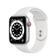 Apple Watch Series 6 40mm (4G) Viền Thép Dây Cao Su - Cũ đẹp-Trắng