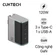 Sạc Cuktech 3C1A No.10 màn hình ultra 120W kèm cáp C-C (CN) AD1204U