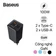 Sạc nhanh Baseus GaN6 Pro 2C + 2U 100W EU kèm cáp C-C 100W 1m