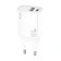 Sạc nhanh Trusmi 1A + 1C PD 20W (EU) CH07-Trắng
