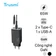 Sạc nhanh mini Trusmi PD 65W GAN 1A+2C kèm cáp type-C to type-C 60W (EU) CH05