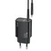Sạc Trusmi cổng 1A1C PD 20W kèm cáp type-C to type-C 60W CH11 (EU)-Đen