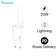 Sạc Trusmi cổng USB-C PD 20W kèm cáp type-C to Lightning 20W (EU) CH10 - Cũ