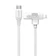 Cáp Momax truyền dữ liệu 2 đầu C-C Và C-L 60W dài 1.5m DL56 -Trắng