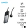 Đế Sạc Anker 727 GaN Prime 2AC + 2C + 2A 100W A9126