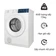 Máy sấy thông hơi Electrolux 7,5kg EDV754H3WB
