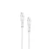 Cáp Trusmi USB-C to Lightning Silicone PD 20W dài 1 mét-Trắng
