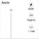 Cáp USB-C to Type-C Apple MQKJ3ZA/A dây dù 1m 