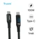 Cáp Trusmi USB-C To USB-C hiển thị led 100w dài 1M CA38
