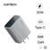 Sạc Cuktech GAN 1C 30W kèm cáp C-C (CN) A18C