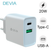 Củ sạc Devia 2 cổng PD & QC (EU, 20W) - Cũ