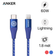 Cáp Anker Powerline II USB-C to Lightning (6FT/1.8M) A9551 phiên bản Marvel - Cũ