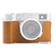 Ốp bảo vệ máy ảnh PGYTECH Leather Case cho Fujifilm X100-Nâu