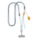 Dây đeo máy ảnh/điện thoại PGYTECH LinkGo (Braided)-Xanh biển