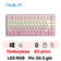 Bàn phím cơ không dây AULA F75 Hồng Gradient