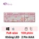 Bàn phím cơ không dây Akko 3108RF V3 Yier And Bubu Pink
