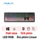 Bàn phím cơ không dây Aula F108 Pro đen hồng