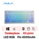 Bàn phím cơ không dây AULA F75 trắng xanh dương gradient
