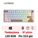 Bàn phím cơ không dây LEOBOG HI75C Pro Be Trắng Nâu