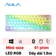 Bàn phím cơ AULA F3261 Blue Switch-Trắng