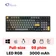 Bàn phím cơ AKKO không dây 3098B Plus Black Gold Cream Yellow Pro Switch