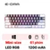 Bàn phím cơ không dây E-Dra EK361W Snow Yellow Switch