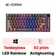 Bàn phím cơ E-DRA EK375 Alpha Đen Đỏ Blue Switch
