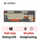 Bàn phím cơ E-DRA không dây EK398L Alpha xám trắng Red Switch