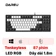 Bàn phím cơ có dây Dareu EK87 V2 Multi Led White x Black