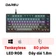 Bàn phím cơ có dây Dareu EK75 RGB Grey-Black