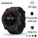 Đồng hồ thông minh Garmin Fenix 7x Sapphire Solar viền titanium dây cao su - Cũ Trầy Xước