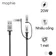 Cáp Mophie 3 trong 1 (Lightning - Micro - Type-C) 1 mét