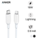 Cáp  Anker Powerline 3 Type C to Lightning A8832 0.9m