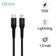 Cáp USB-C to Lightning Devia Gracious Series bọc dù 1.5m