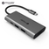 Hub Mazer 4K HDMI USB-C 100W 7 in 1