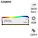 Ram PC Kingston Fury Beast RGB White DDR4 3600MHz 8GB (1*8GB)