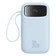 Pin sạc dự phòng Baseus Qpow2 màn hình số 20.000mAh 30W kèm 2 cáp Type-C-Xanh dương
